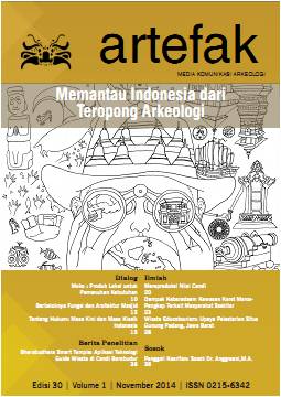 Majalah Artefak Edisi 30 Tema: Memantau Indonesia dari Teropong Arkeologi