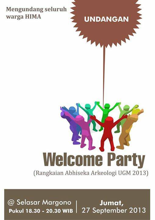 Welcome Party Arkeologi 2013